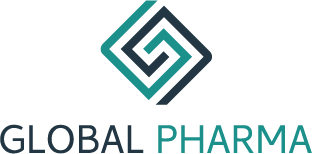 Logo de Global Pharma, structure dédiée à la performance de l'officine