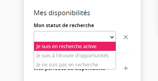 statuts de recherche