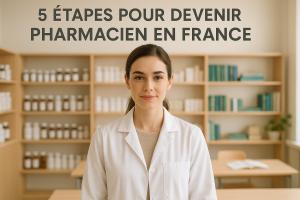 étapes devenir pharmacien France
