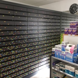 Photographie de la pharmacie